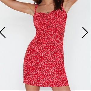 Red Summer Dress NWOT